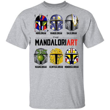 T-Shirts Sport Grey / S The Mandaloriart T-Shirt