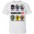 T-Shirts White / S The Mandaloriart T-Shirt