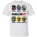 T-Shirts White / S The Mandaloriart T-Shirt