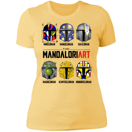 T-Shirts Banana Cream/ / S The Mandaloriart Women's Premium T-Shirt