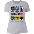 T-Shirts Heather Grey / S The Mandaloriart Women's Premium T-Shirt