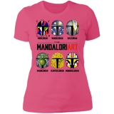 T-Shirts Hot Pink / S The Mandaloriart Women's Premium T-Shirt