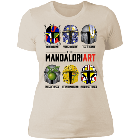 T-Shirts Ivory/ / S The Mandaloriart Women's Premium T-Shirt