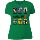 T-Shirts Kelly Green / S The Mandaloriart Women's Premium T-Shirt