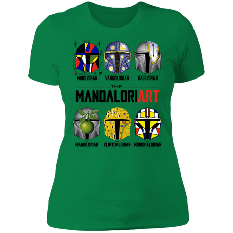 T-Shirts Kelly Green / S The Mandaloriart Women's Premium T-Shirt