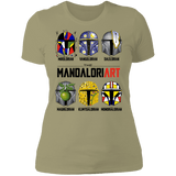 T-Shirts Light Olive / S The Mandaloriart Women's Premium T-Shirt