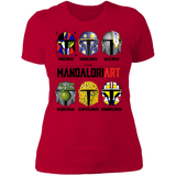 T-Shirts Red / S The Mandaloriart Women's Premium T-Shirt