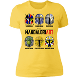 T-Shirts Vibrant Yellow / S The Mandaloriart Women's Premium T-Shirt