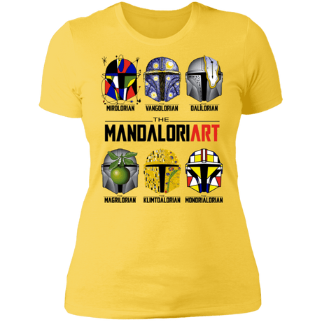 T-Shirts Vibrant Yellow / S The Mandaloriart Women's Premium T-Shirt