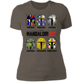 T-Shirts Warm Grey / S The Mandaloriart Women's Premium T-Shirt