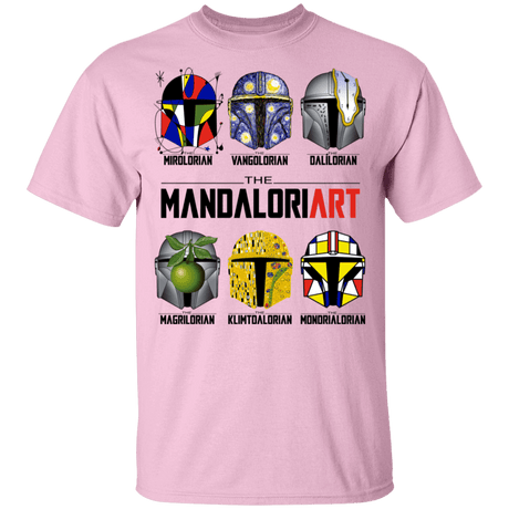 T-Shirts Light Pink / YXS The Mandaloriart Youth T-Shirt