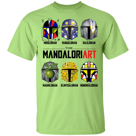 T-Shirts Mint Green / YXS The Mandaloriart Youth T-Shirt