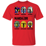 T-Shirts Red / YXS The Mandaloriart Youth T-Shirt