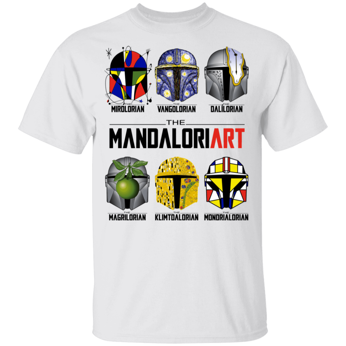 T-Shirts White / YXS The Mandaloriart Youth T-Shirt