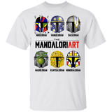 T-Shirts White / YXS The Mandaloriart Youth T-Shirt