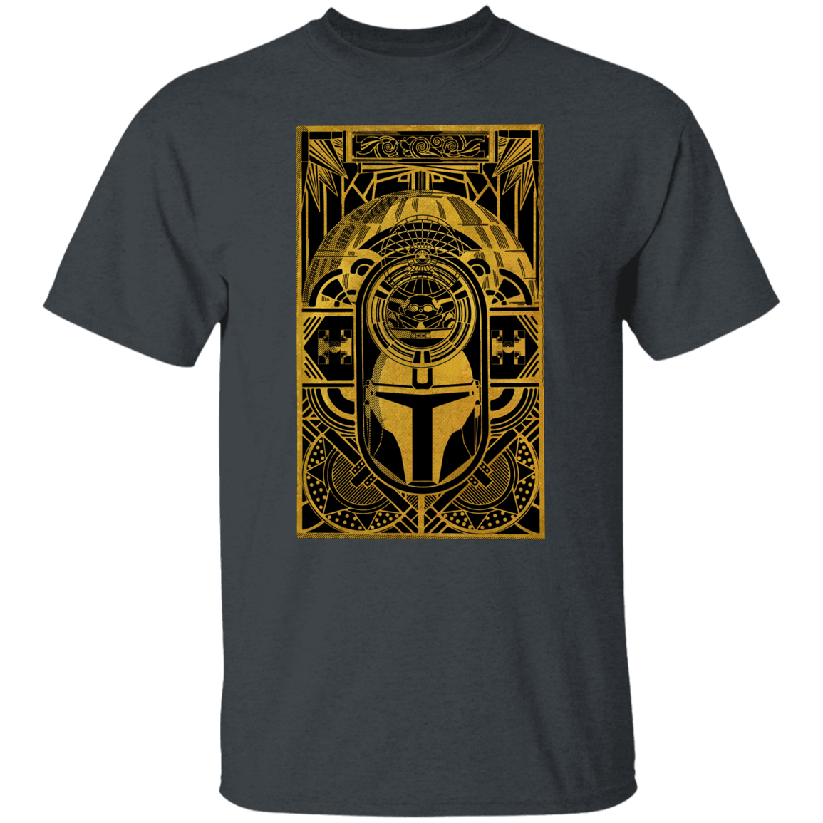 T-Shirts Dark Heather / YXS The ManDECOrian Youth T-Shirt