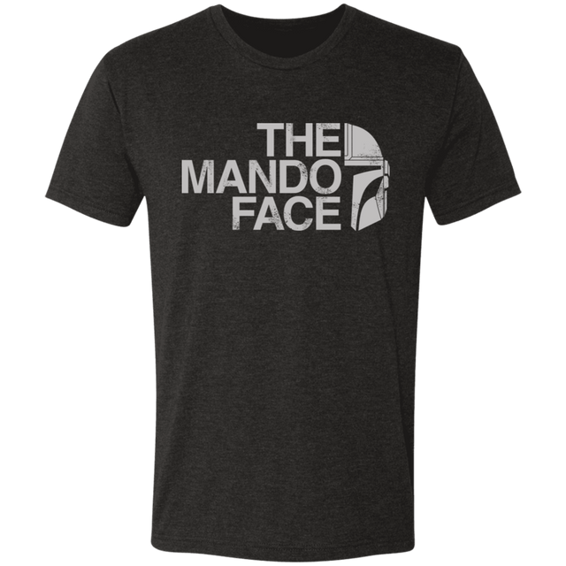 T-Shirts Vintage Black / S The Mando Face Men's Triblend T-Shirt