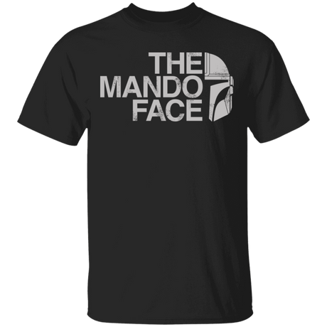 T-Shirts Black / S The Mando Face T-Shirt