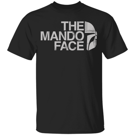 T-Shirts Black / YXS The Mando Face Youth T-Shirt