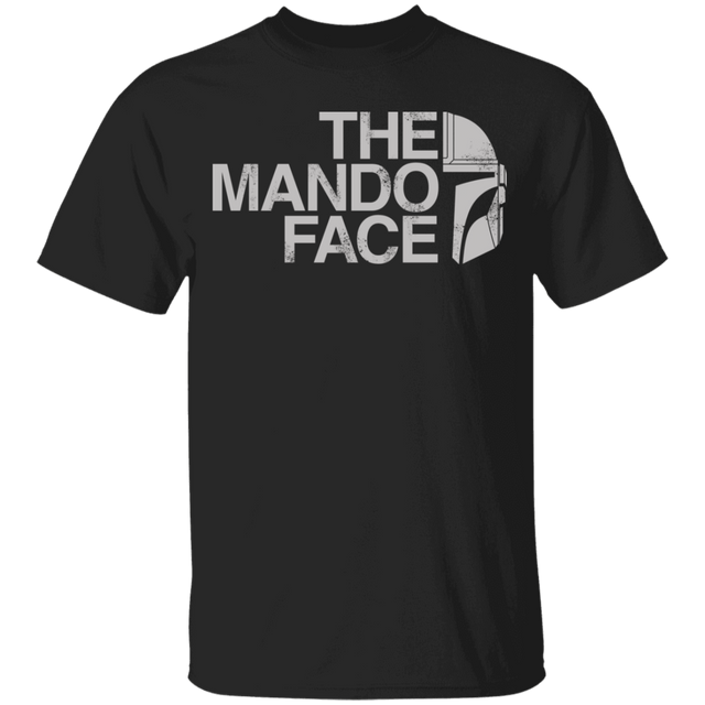 T-Shirts Black / YXS The Mando Face Youth T-Shirt