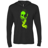 T-Shirts Vintage Black / X-Small THE MARK Triblend Long Sleeve Hoodie Tee