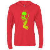 T-Shirts Vintage Red / X-Small THE MARK Triblend Long Sleeve Hoodie Tee