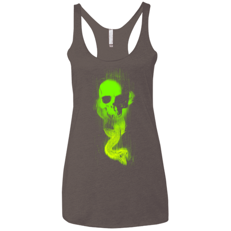 T-Shirts Macchiato / X-Small THE MARK Women's Triblend Racerback Tank
