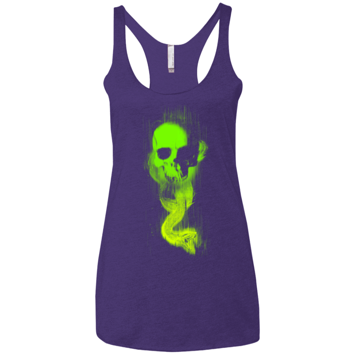 T-Shirts Purple / X-Small THE MARK Women's Triblend Racerback Tank