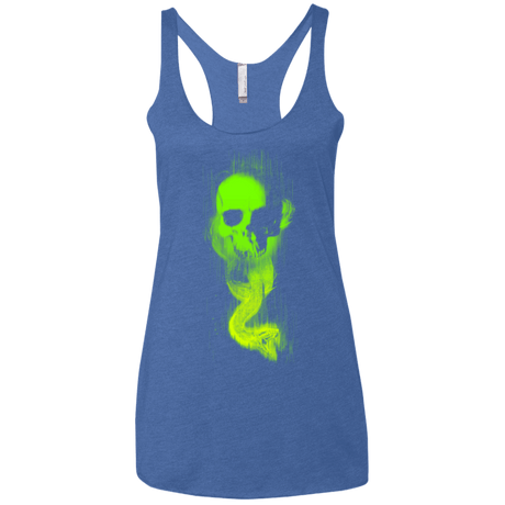 T-Shirts Vintage Royal / X-Small THE MARK Women's Triblend Racerback Tank