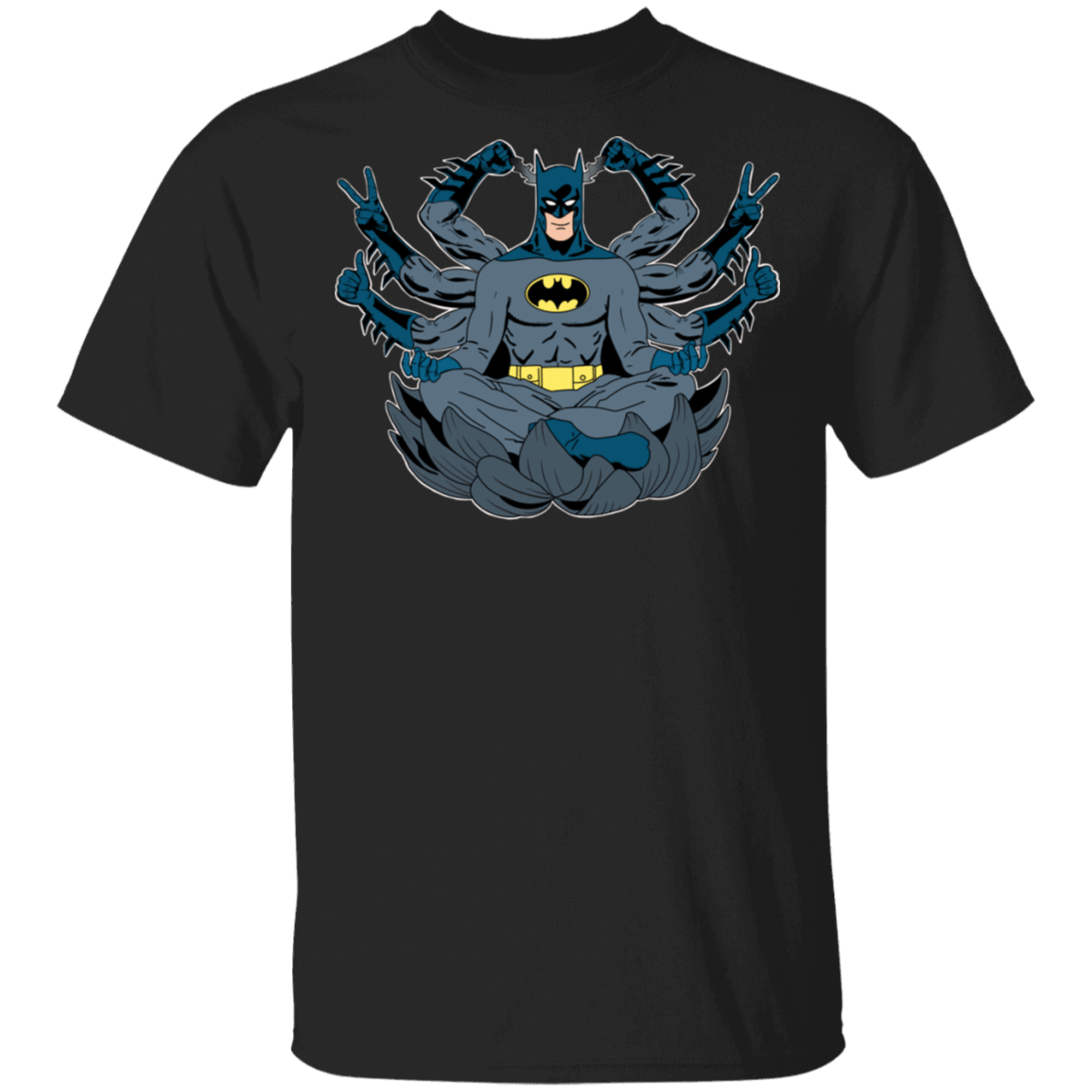 T-Shirts Black / S The Meditating Bat T-Shirt