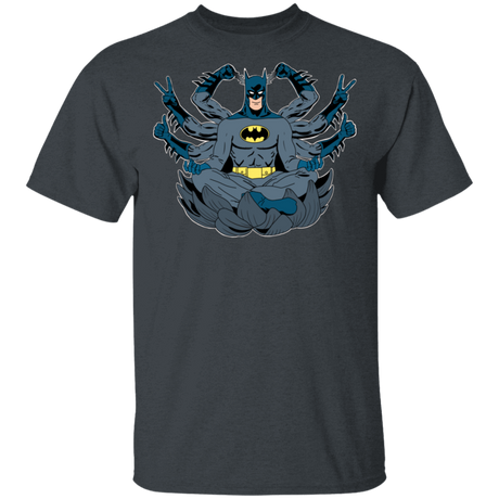 T-Shirts Dark Heather / S The Meditating Bat T-Shirt