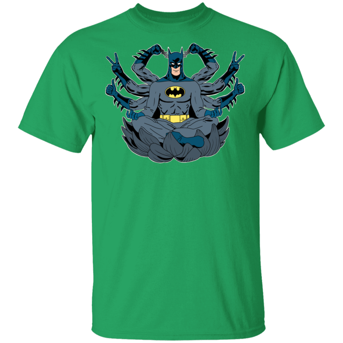 T-Shirts Irish Green / S The Meditating Bat T-Shirt