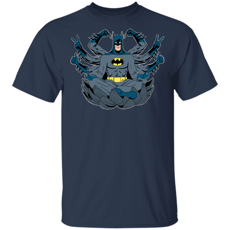 T-Shirts Navy / S The Meditating Bat T-Shirt