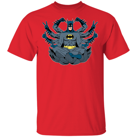 T-Shirts Red / S The Meditating Bat T-Shirt