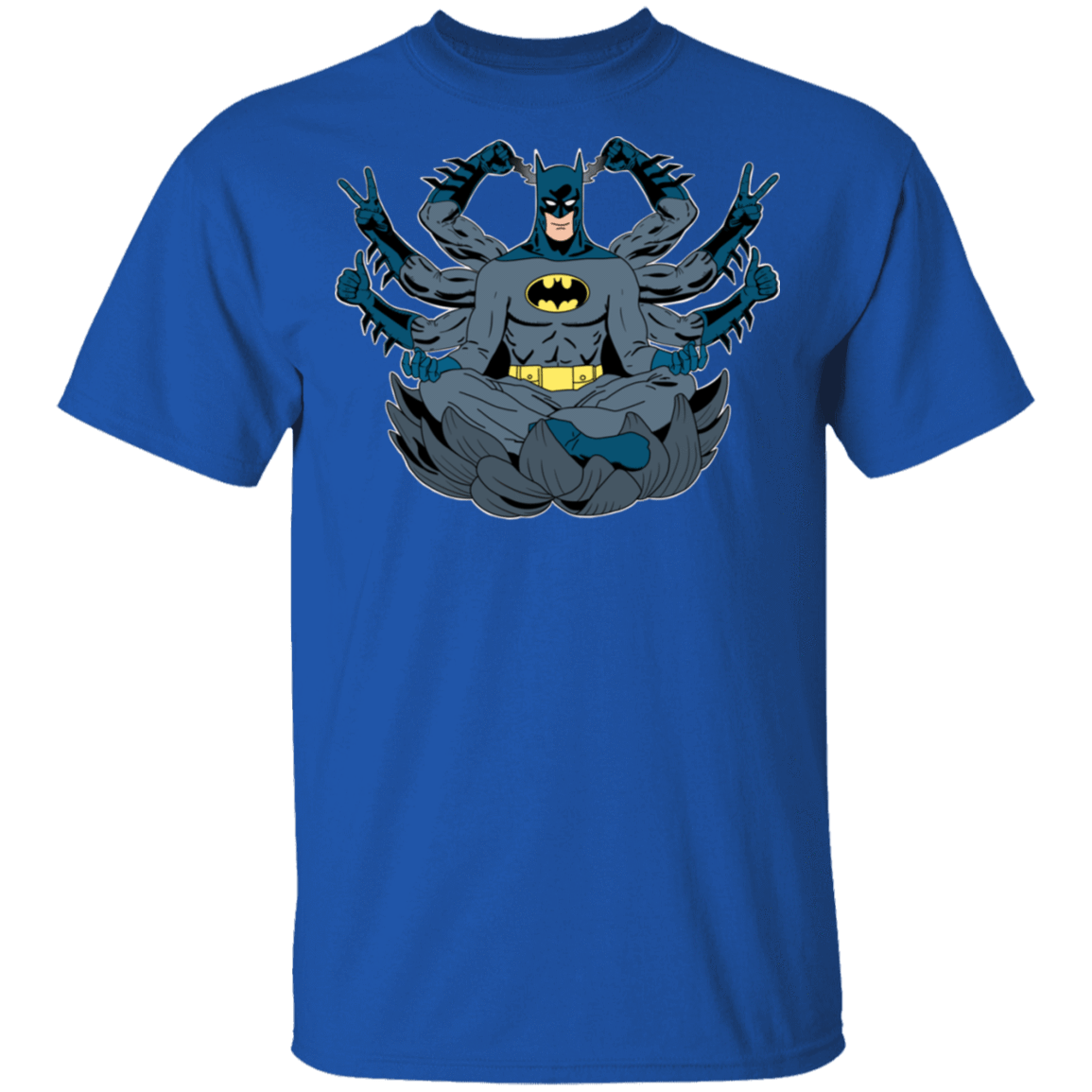 T-Shirts Royal / S The Meditating Bat T-Shirt