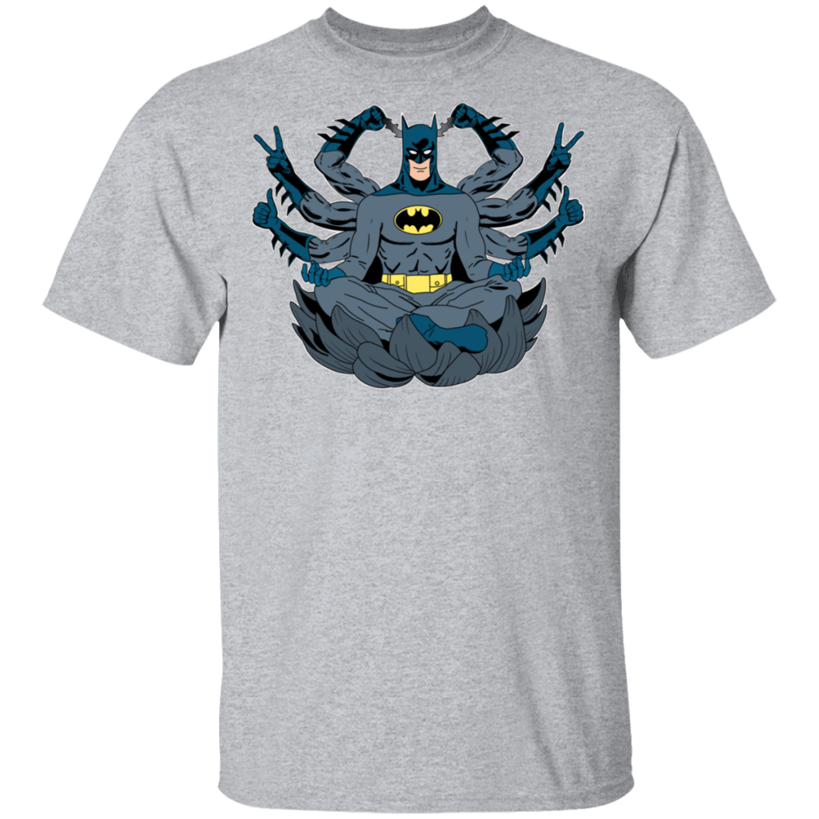 T-Shirts Sport Grey / S The Meditating Bat T-Shirt