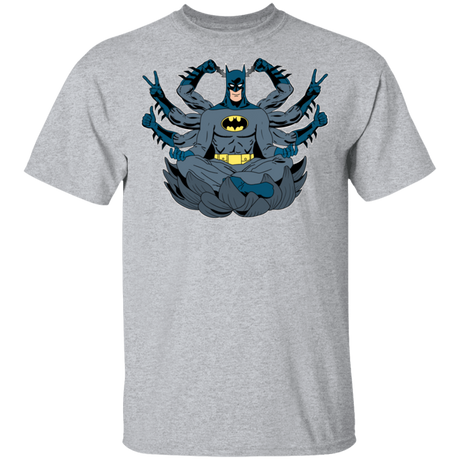 T-Shirts Sport Grey / S The Meditating Bat T-Shirt