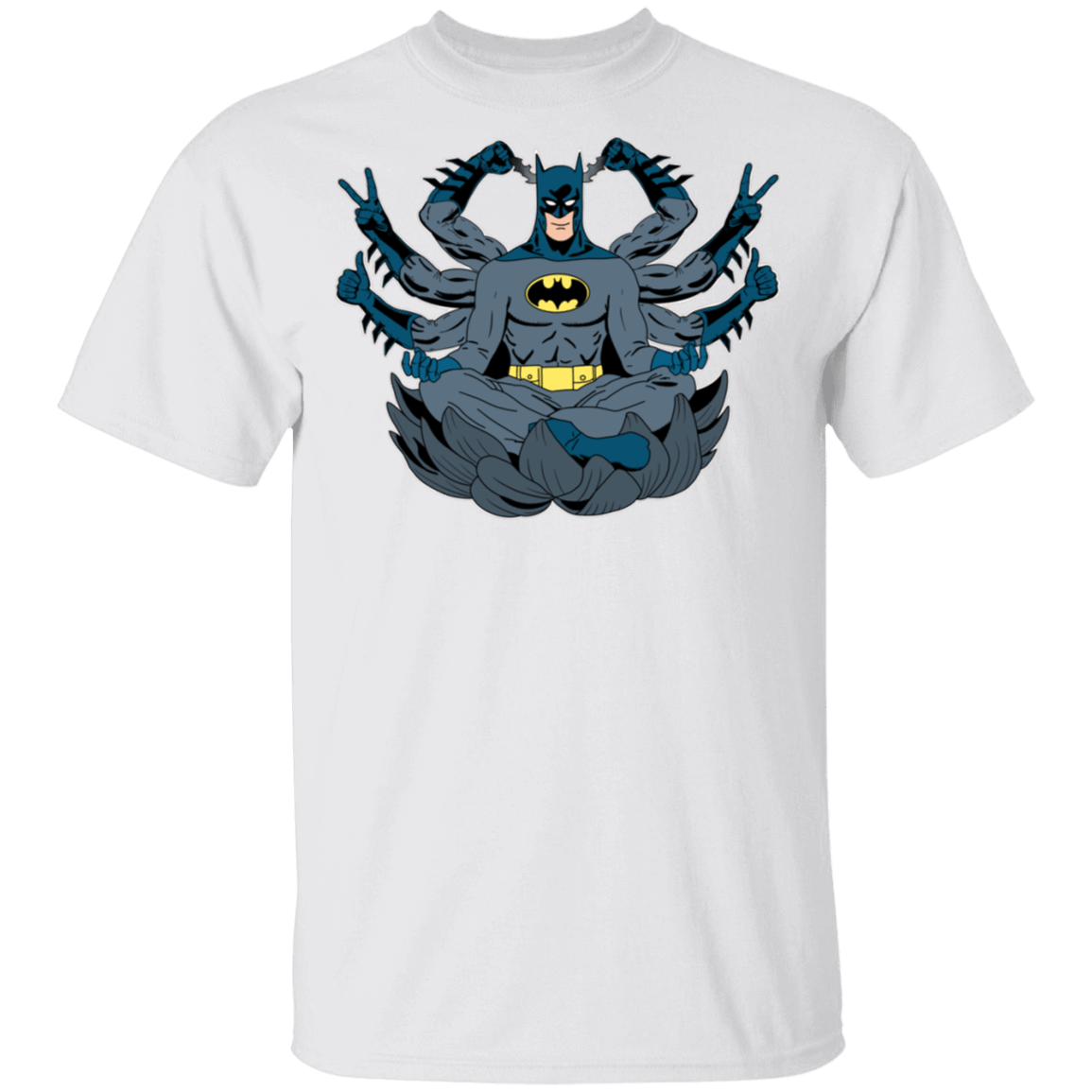 T-Shirts White / S The Meditating Bat T-Shirt