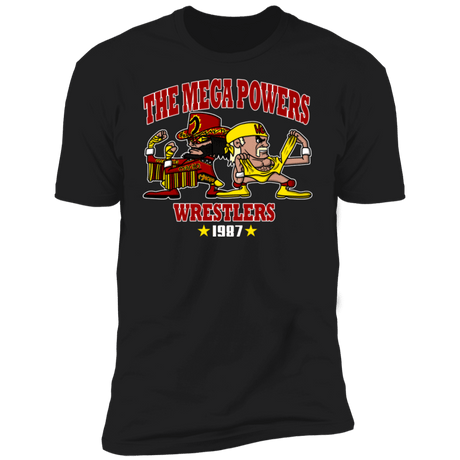 T-Shirts Black / X-Small The Mega Powers Men's Premium T-Shirt