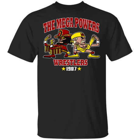 T-Shirts Black / S The Mega Powers T-Shirt