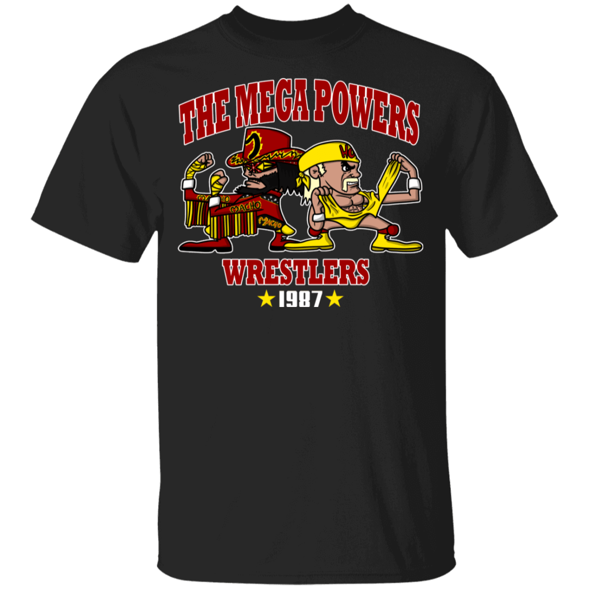 T-Shirts Black / YXS The Mega Powers Youth T-Shirt