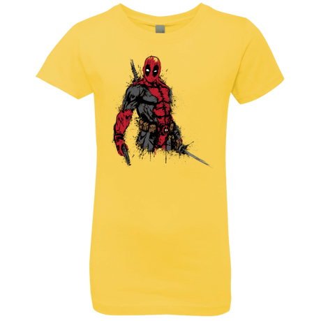 T-Shirts Vibrant Yellow / YXS The Merc (2) Girls Premium T-Shirt