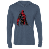 T-Shirts Indigo / X-Small The Merc (2) Triblend Long Sleeve Hoodie Tee