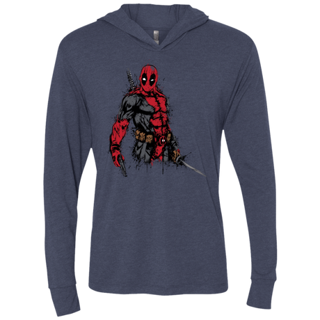 T-Shirts Vintage Navy / X-Small The Merc (2) Triblend Long Sleeve Hoodie Tee