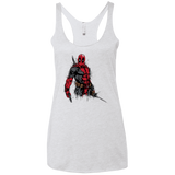 T-Shirts Heather White / X-Small The Merc (2) Women's Triblend Racerback Tank