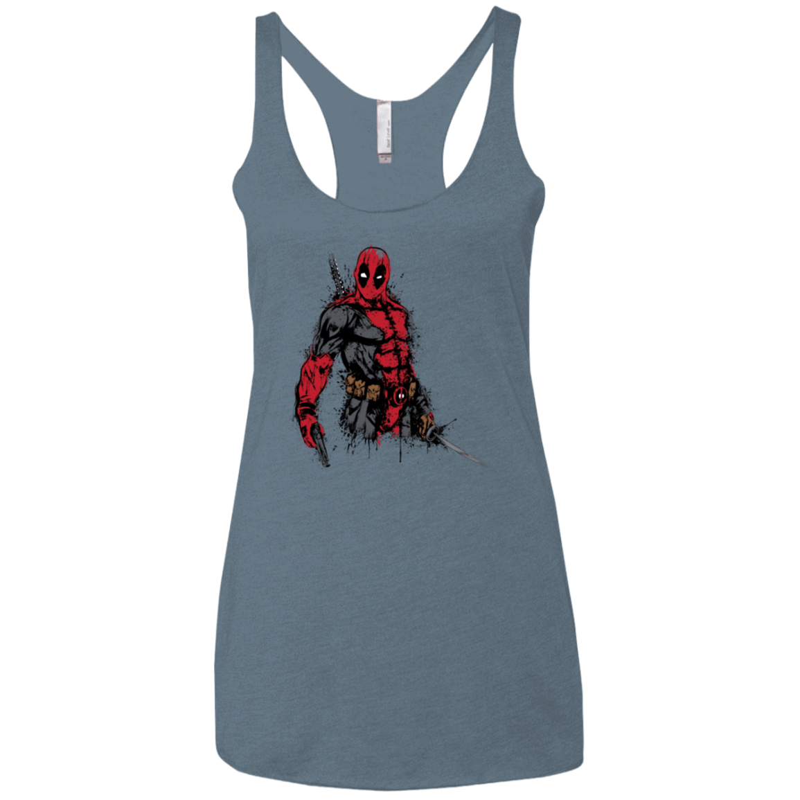 T-Shirts Indigo / X-Small The Merc (2) Women's Triblend Racerback Tank