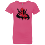 T-Shirts Hot Pink / YXS The Merc in Red Girls Premium T-Shirt