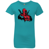 T-Shirts Tahiti Blue / YXS The Merc in Red Girls Premium T-Shirt