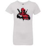 T-Shirts White / YXS The Merc in Red Girls Premium T-Shirt