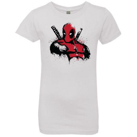 T-Shirts White / YXS The Merc in Red Girls Premium T-Shirt